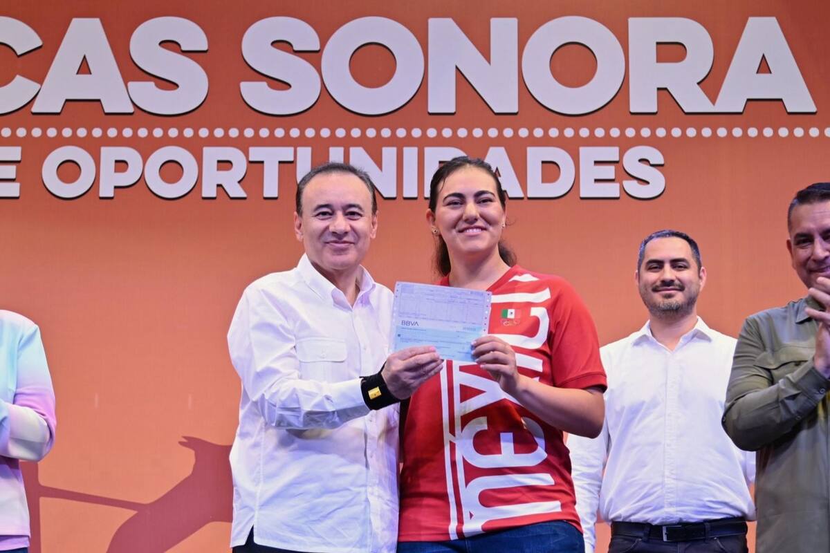 Gobernador de Sonora impulsa a 452 deportistas con becas