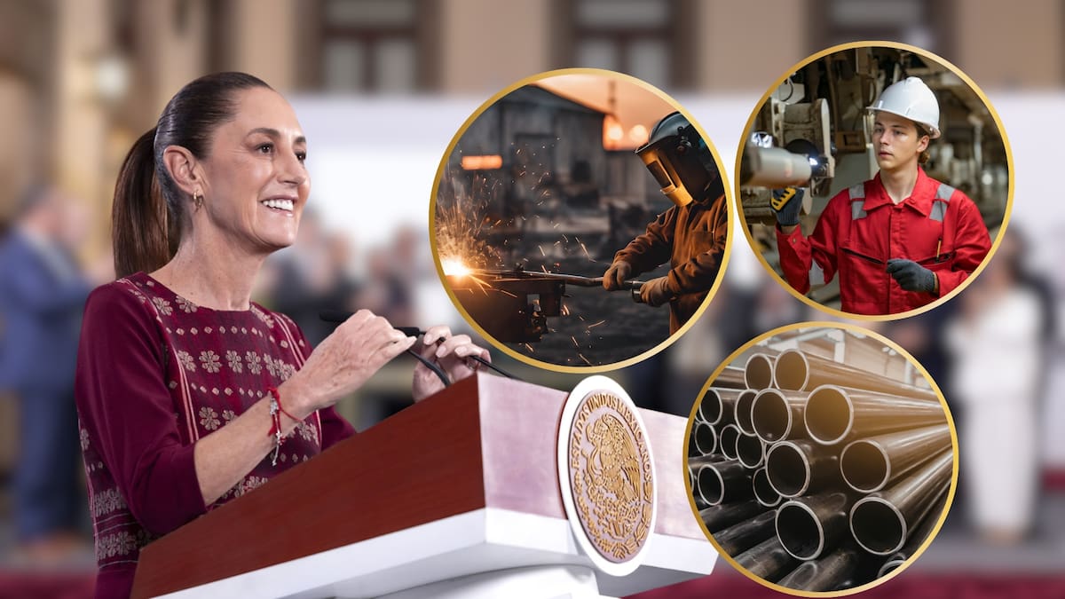 200 mil toneladas de acero necesitará el Gobierno en 2026 y más de un millón en el sexenio tras el acuerdo que firmó Claudia Sheinbaum para impulsar compras públicas con contenido nacional bajo el Plan México