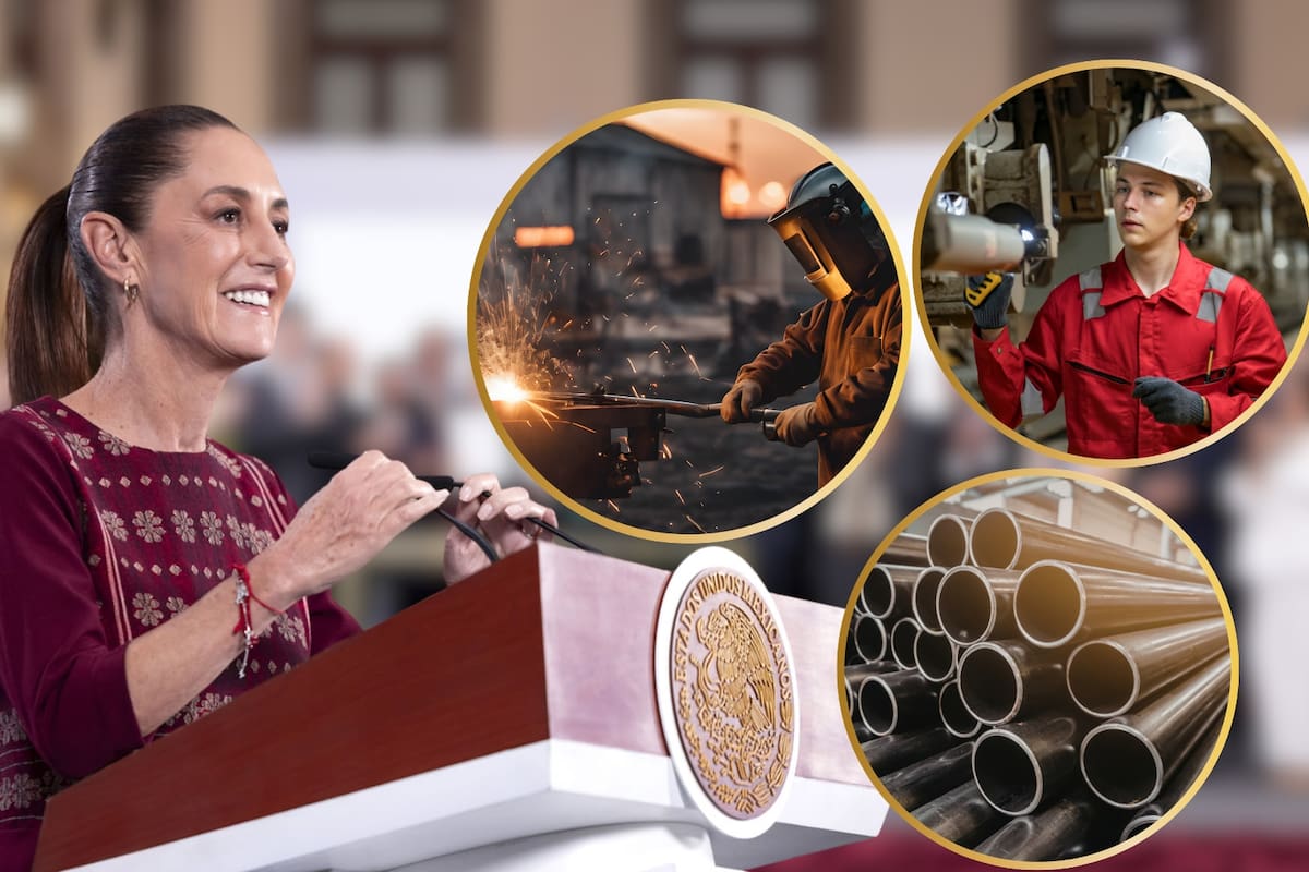 200 mil toneladas de acero necesitará el Gobierno en 2026 y más de un millón en el sexenio tras el acuerdo que firmó Claudia Sheinbaum para impulsar compras públicas con contenido nacional bajo el Plan México
