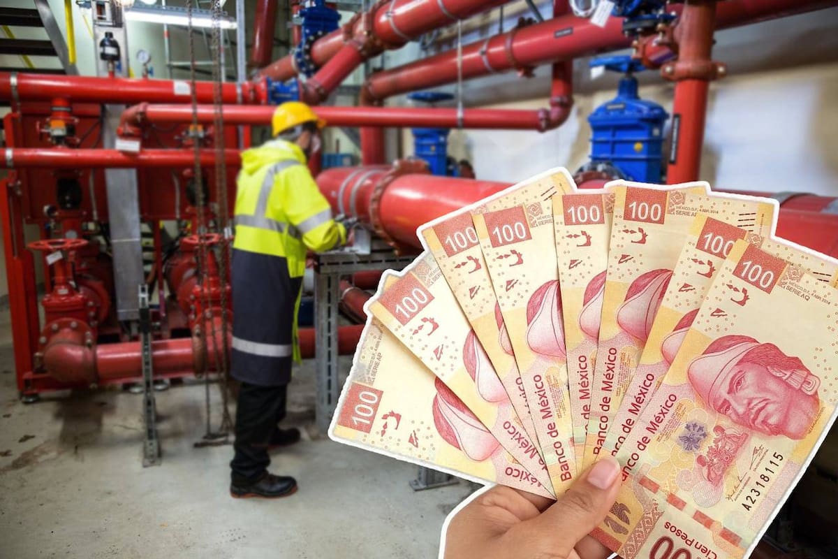 Éste es el salario promedio de un plomero en México en 2024