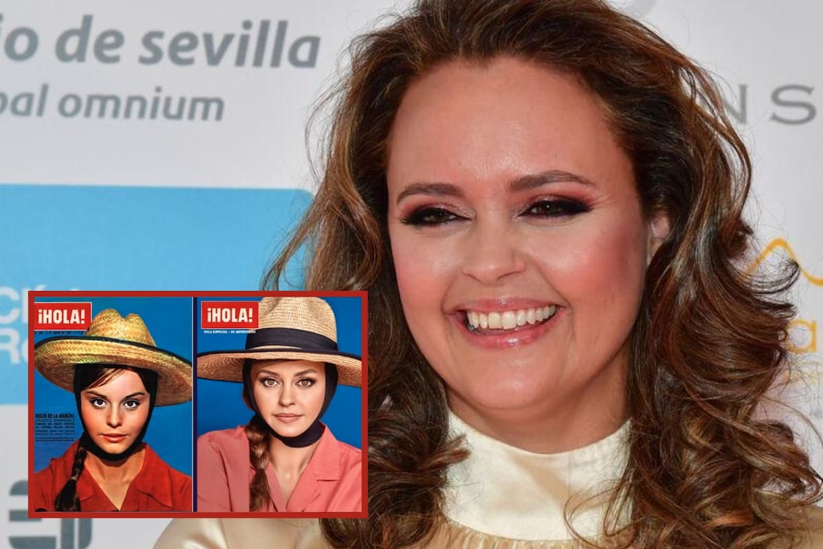 Shaila Dúrcal rinde homenaje a su madre, Rocío Dúrcal, al recrear una de sus portadas más emblemáticas