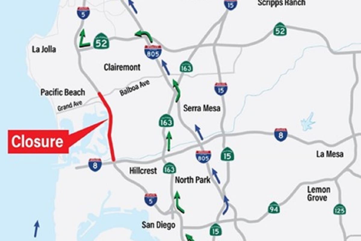 Anuncian ‘mega cierre’ de freeway 5 por 56 horas