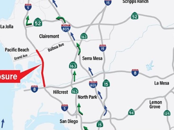 Anuncian ‘mega cierre’ de freeway 5 por 56 horas