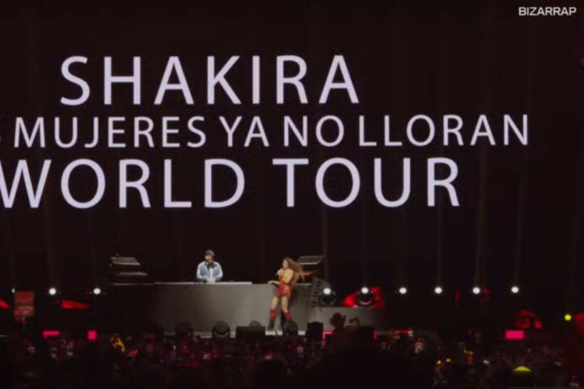 “Las Mujeres No Lloran Tour” Shakira anuncia gira mundial 2024
