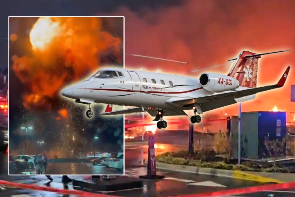 Viajaban paciente pediátrico y otros 5 pasajeros en avión desplomado en Filadelfia