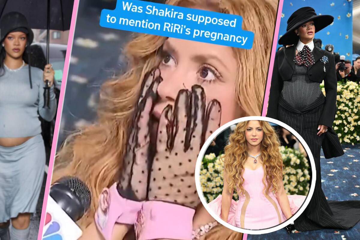 Shakira había revelado accidentalmente el embarazo de Rihanna antes de que lo confirmara públicamente