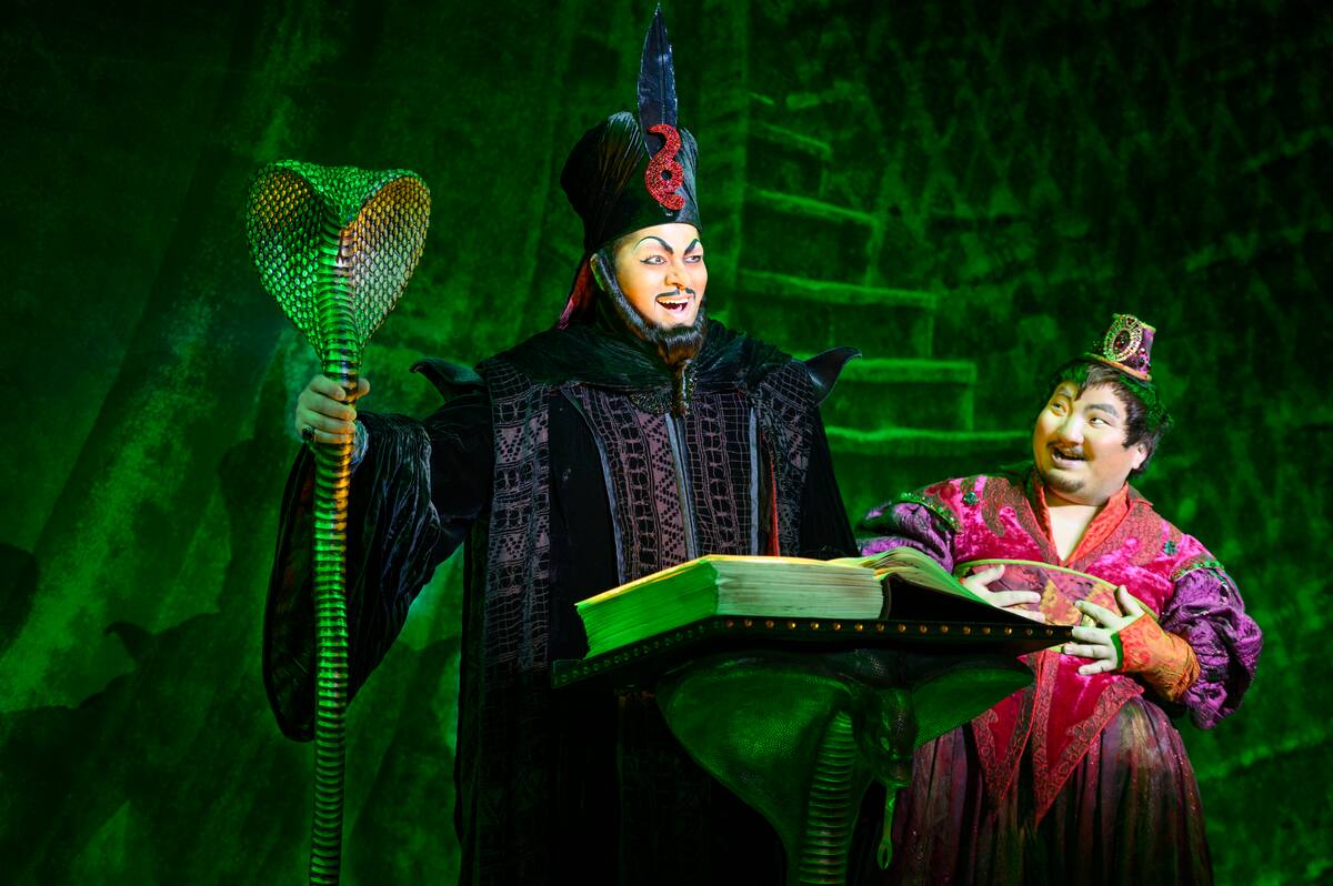 Inicia temporada del musical de Aladdin al estilo Broadway