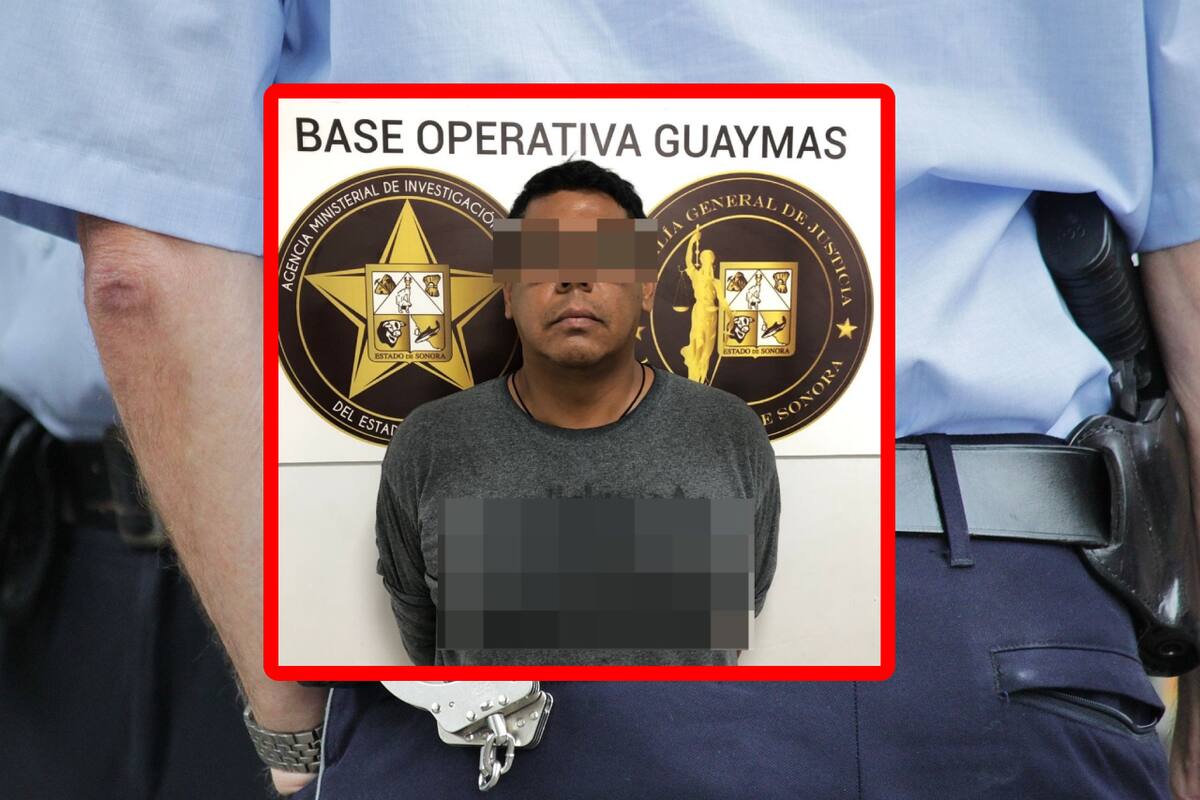 Capturan a maestro acusado de abuso sexual de 4 menores en Guaymas