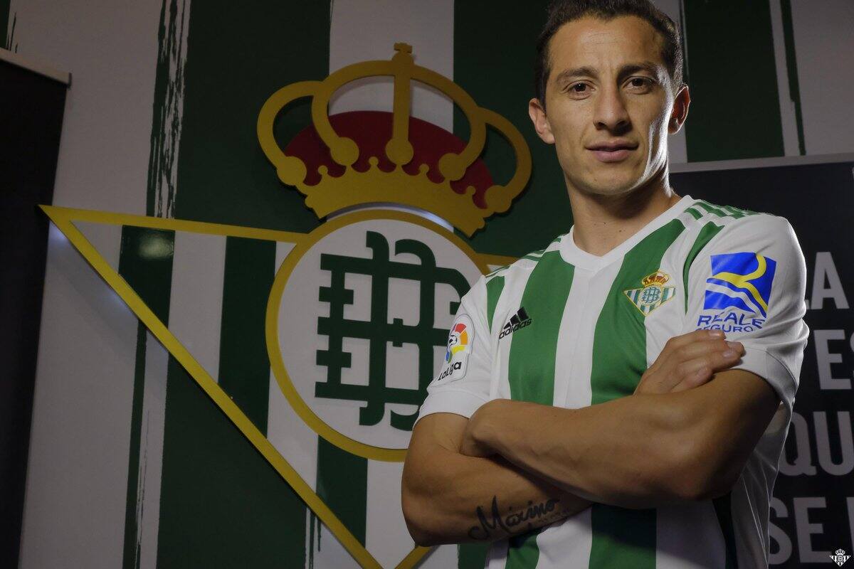 Andrés Guardado y Betis buscan alargar su contrato hasta 2022