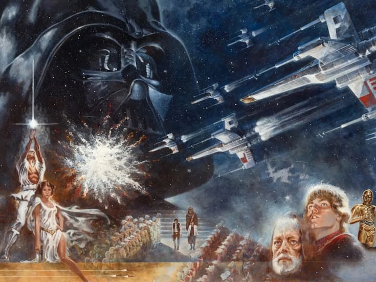 El icónico cuadro que presentó Star Wars al mundo rompe récord histórico y se vende por casi 4 millones de dólares, una pieza clave del marketing original de 1977 que hoy confirma el valor cultural, artístico y económico de la saga a nivel global