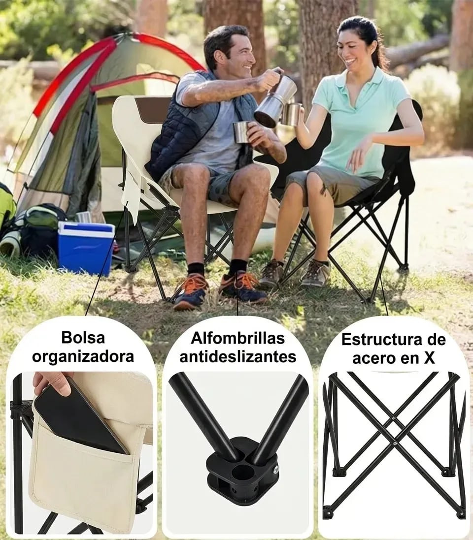 Silla plegable y portátil | Mercado Libre