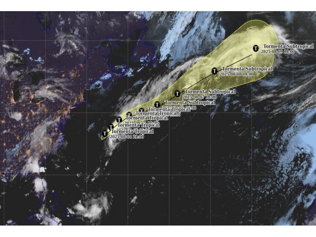 El SMN informó sobre la trayectoria de la Tormenta Tropical 'Dexter'. | Especial