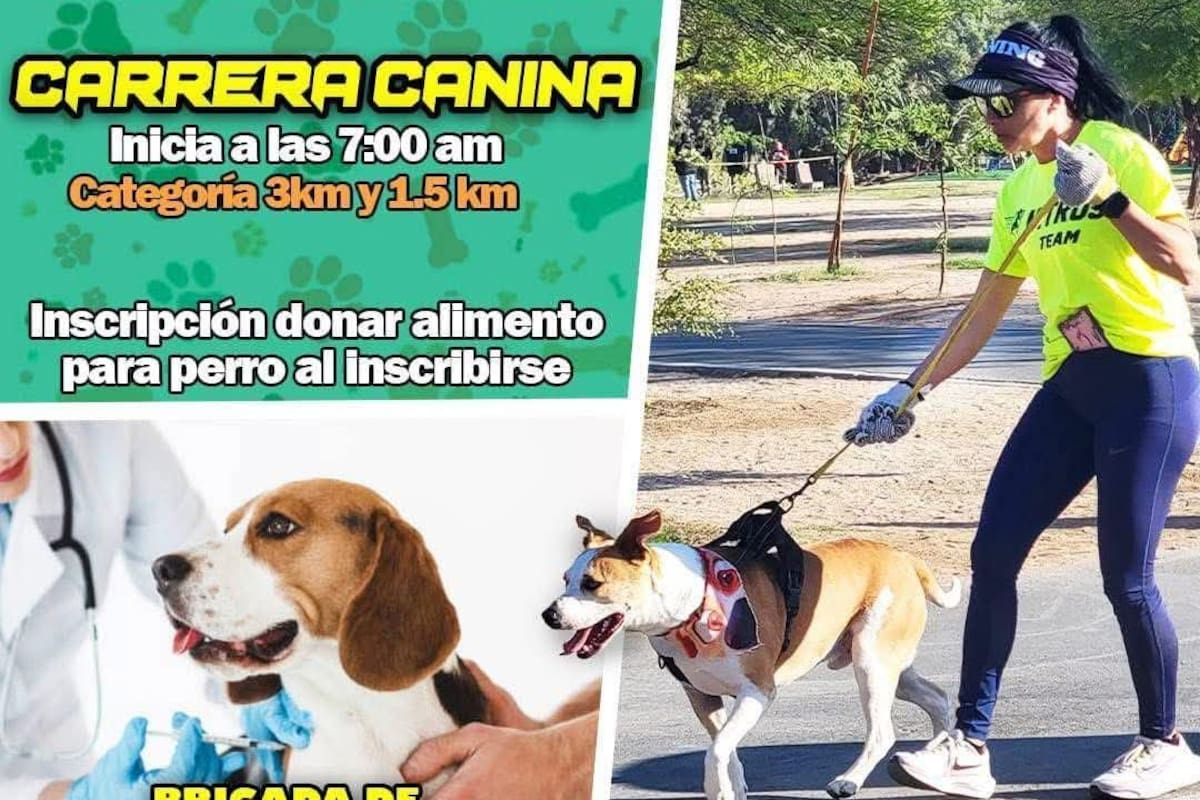 Corre con tu lomito en la Carrera con Mascotas en Mexicali