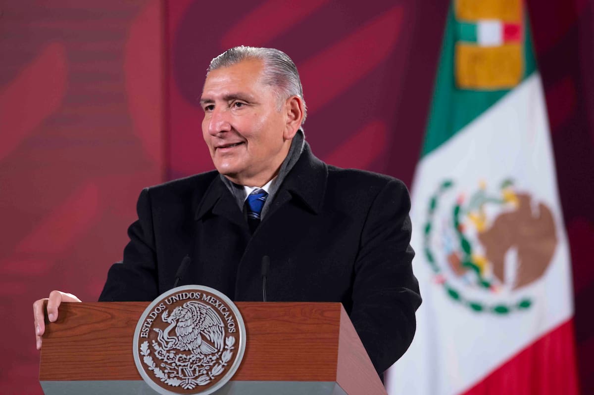 Adán Augusto López Hernández, coordinador de la banca de Morena en el Senado. | Foto: /Presidencia
