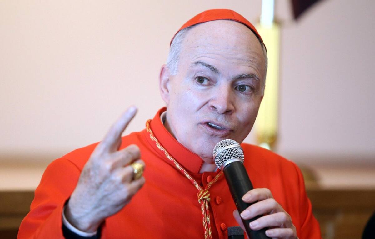 El cardenal Carlos Aguiar Retes, arzobispo de la Arquidiócesis Primada de México. (Banco digital GH)