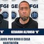 Dos hombres terminan en prisión preventiva por robos a casas