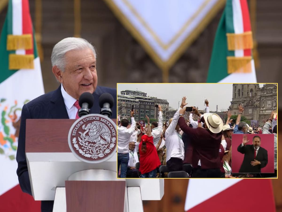 AMLO en su sexto y último informe de gobierno. | Crédito: Presidencia