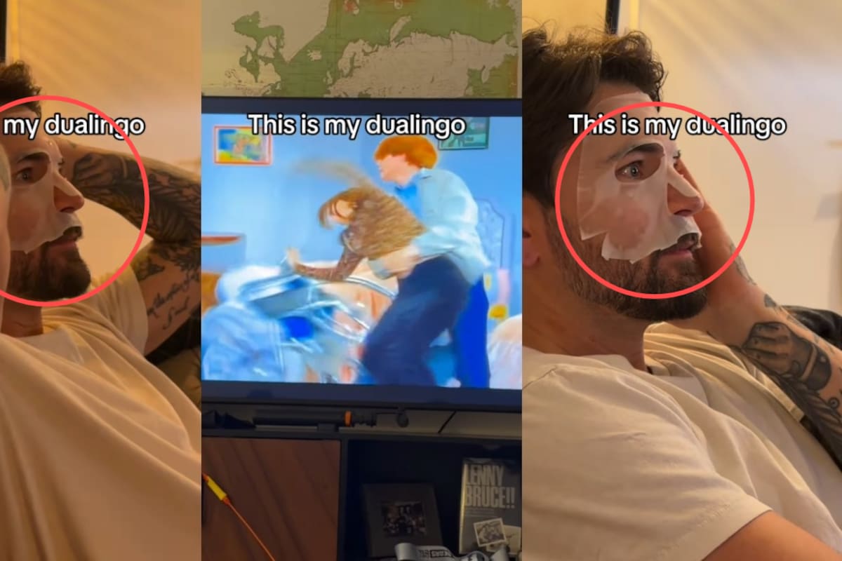 “¿¡Qué haces besando a la lisiada!?”: joven pone a su novio extranjero a ver la famosa escena de María la del Barrio y su reacción causa furor en redes