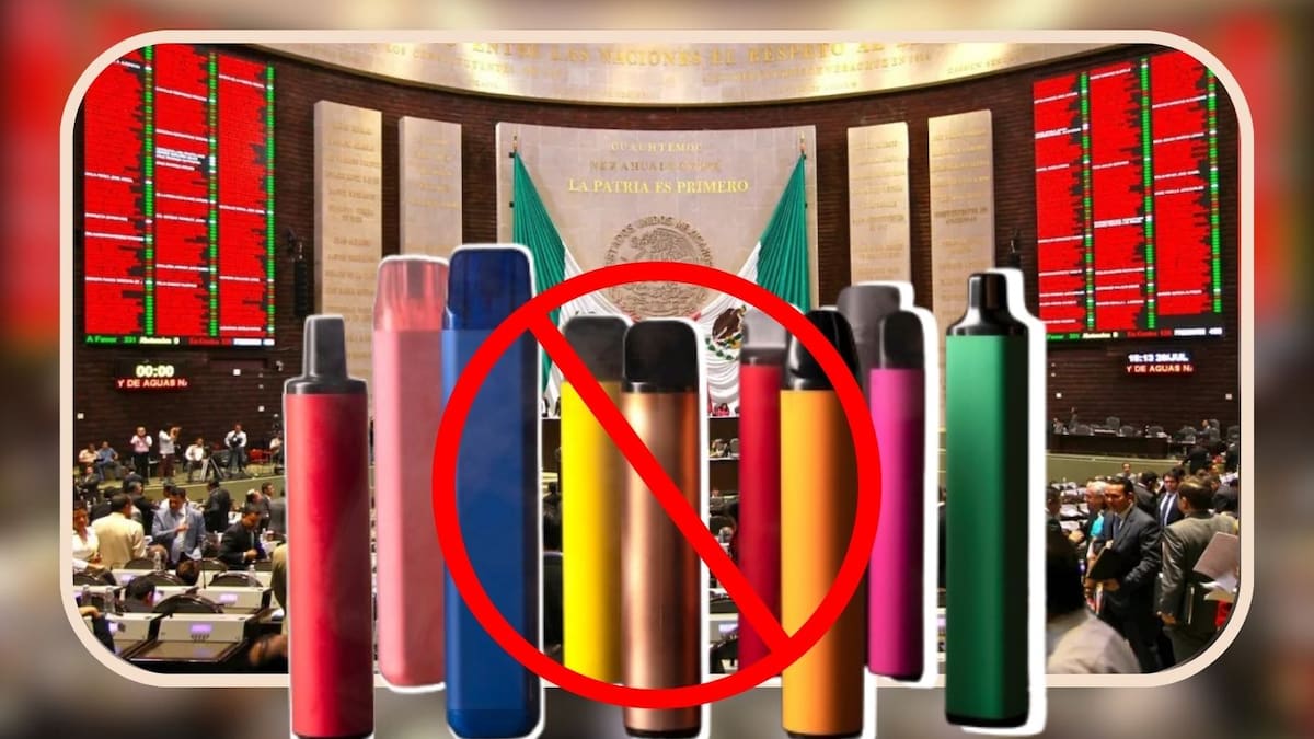 México prohíbe la venta e importación de vapeadores desde enero de 2026: lo que dice la reforma publicada en el DOF y a quién afecta