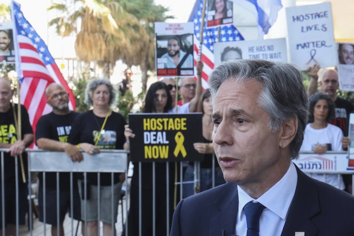 Blinken a favor del cese al fuego en Gaza propuesto por la ONU; pide a Hamás aceptarlo