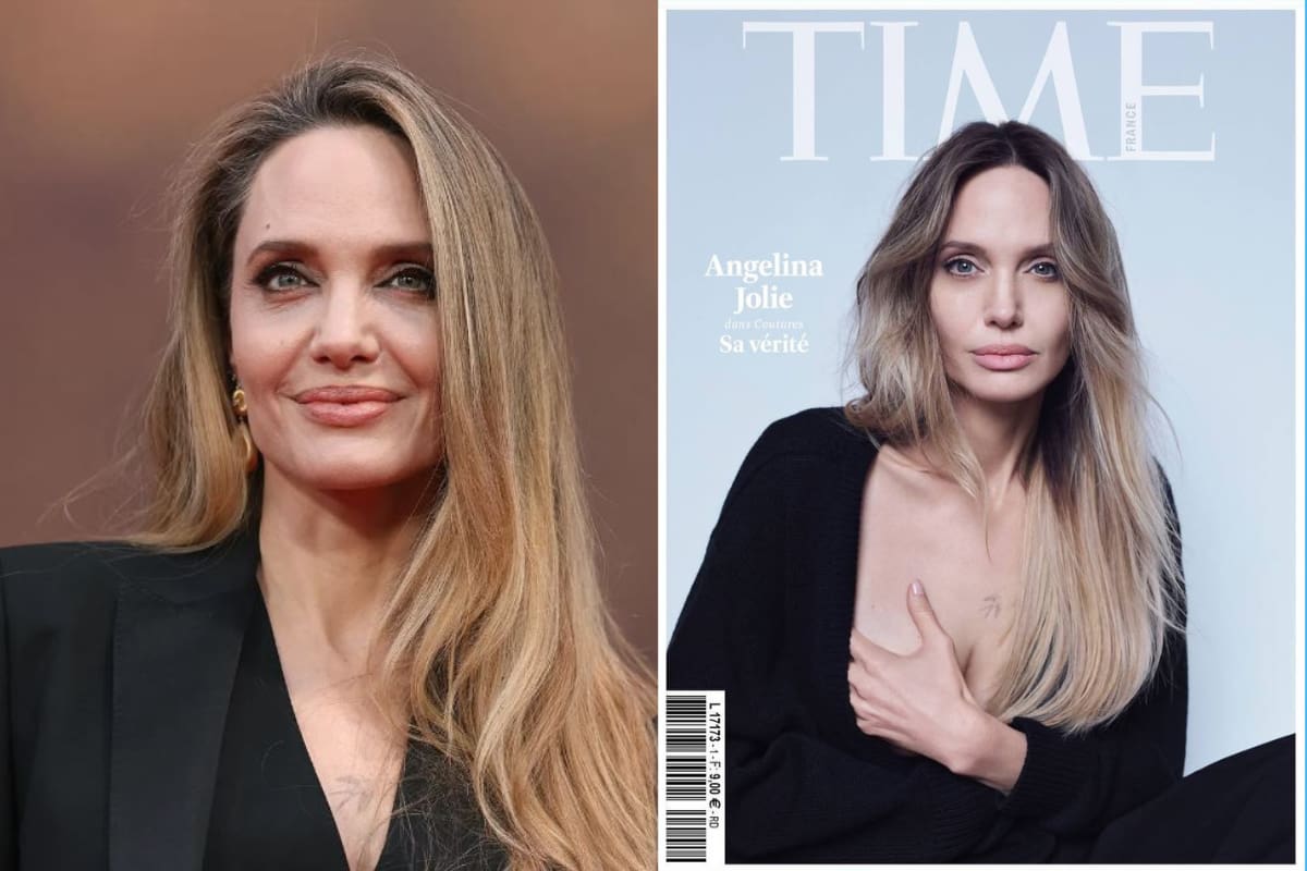 “Comparto estas cicatrices con muchas mujeres”: Angelina Jolie muestra por primera vez las marcas de su doble mastectomía