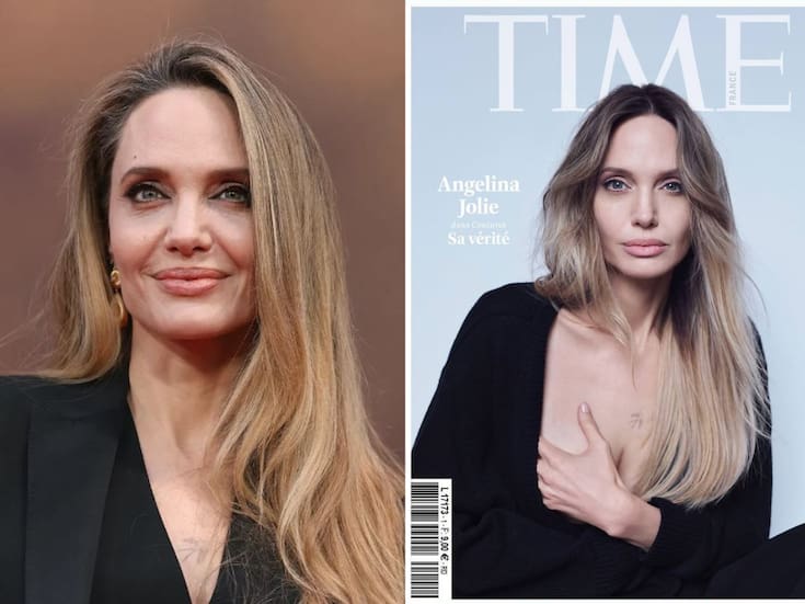 “Comparto estas cicatrices con muchas mujeres”: Angelina Jolie muestra por primera vez las marcas de su doble mastectomía
