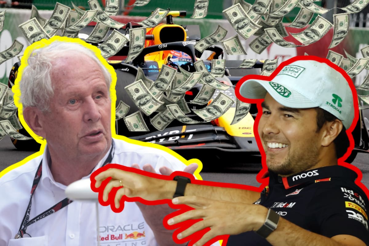 ¡Le fue bien! Helmut Marko confiesa que ‘Checo’ Pérez recibió una millonada por su salida de Red Bull