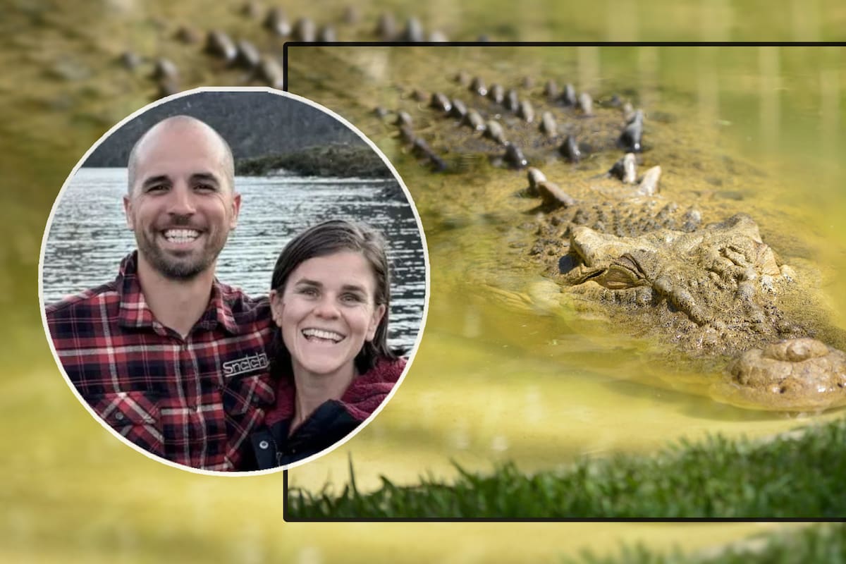 Hombre salva a su esposa de ataque de cocodrilo en Australia, pero él es devorado por el reptil