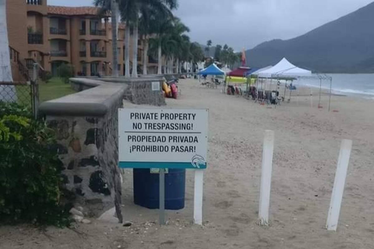 Llaman a dejar libres accesos a playas