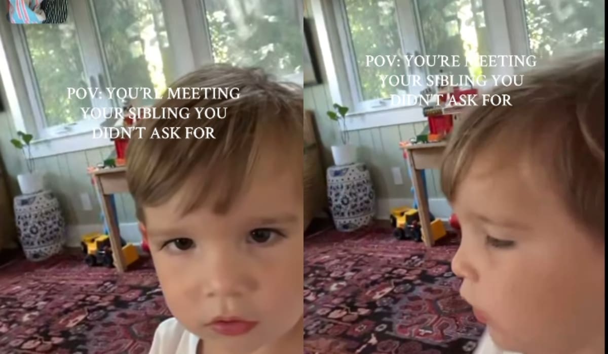 "Conoce al hermano que no pidió": Padres videollaman a su hijo desde el hospital para presentarle a su hermana; mira su reacción