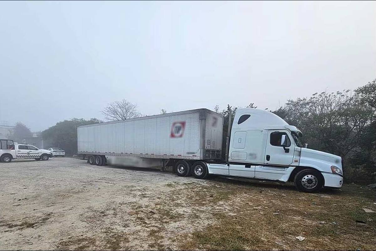 Atado de pies y manos, rescatan a transportista en Chiapas; detienen a dos secuestradores