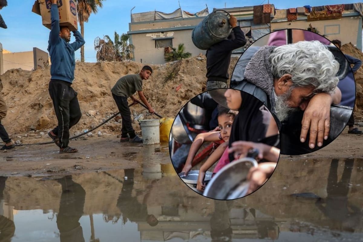 Lluvias invernales inundan campamentos y agravan la crisis humanitaria en Gaza mientras se estanca la segunda fase del alto al fuego
