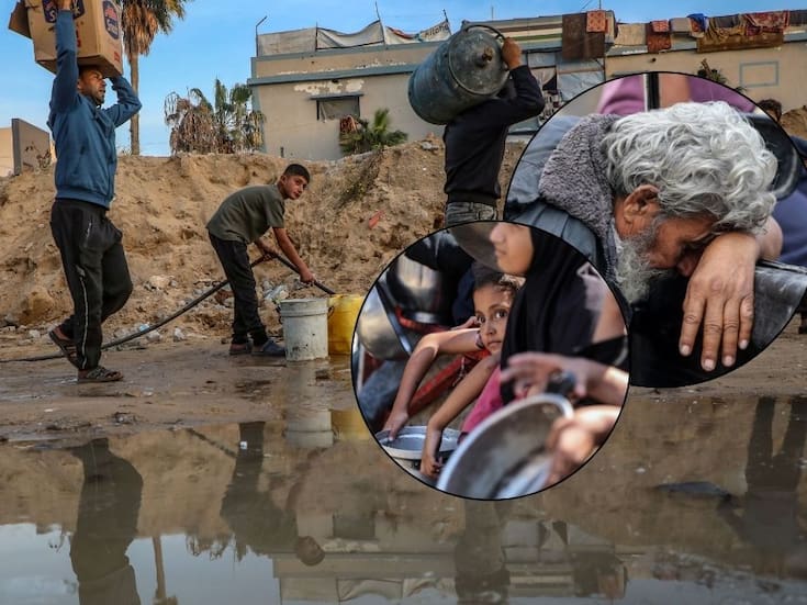 Lluvias invernales inundan campamentos y agravan la crisis humanitaria en Gaza mientras se estanca la segunda fase del alto al fuego