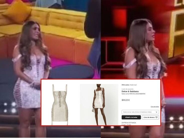 Esto costó el vestido de Galilea Montijo en la gala de eliminación
