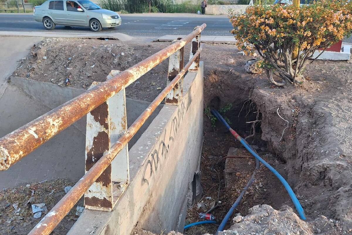 Causa vandalismo daño en infraestructura urbana en Ciudad Obregón