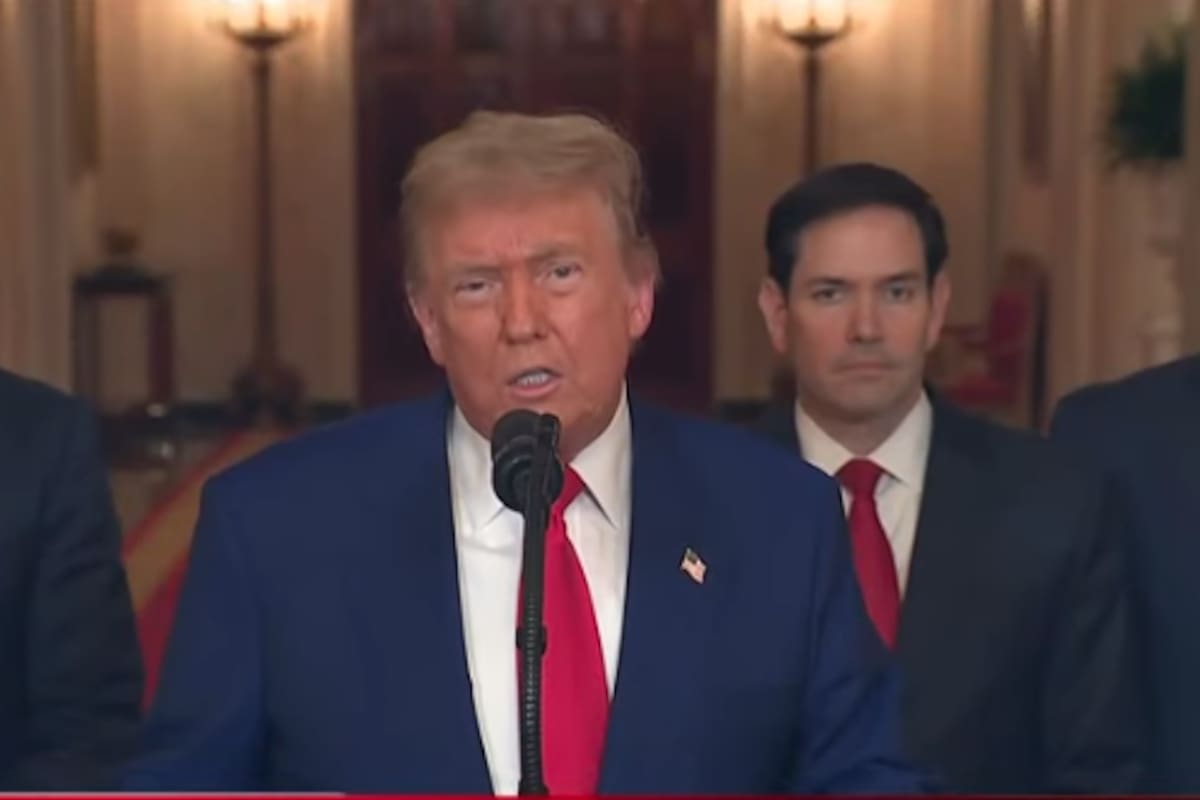 “Irán debe hacer las paces o sufrirá algo peor”: Trump celebra bombardeo total contra instalaciones nucleares iraníes