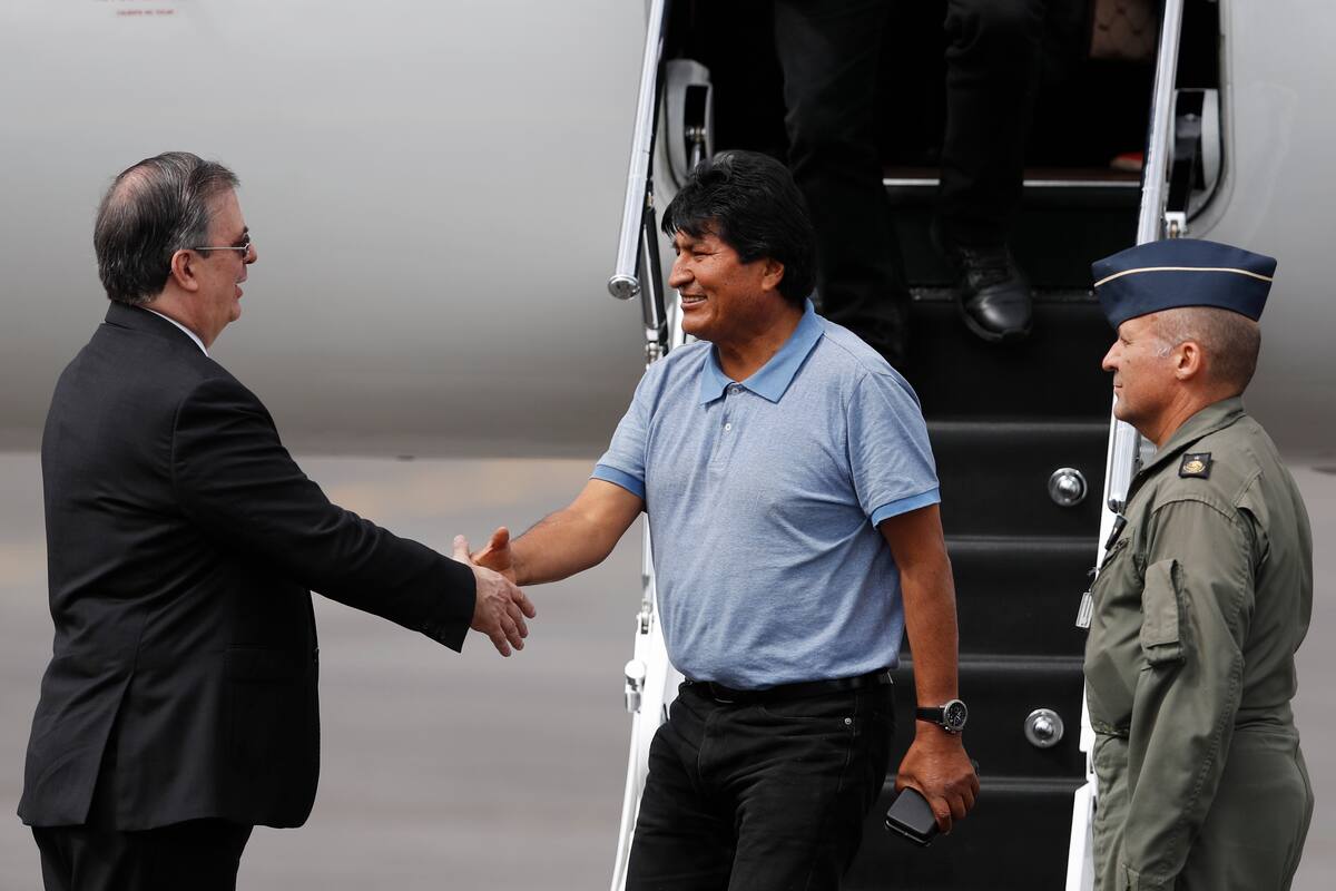 México responde al autoproclamado gobierno de Bolivia: Evo Morales tiene libertad de expresión