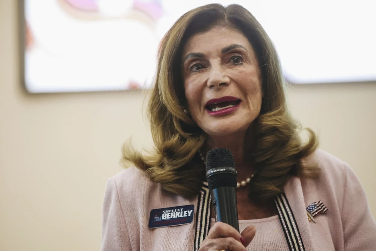 Shelley Berkley, alcaldesa de Las Vegas. | Crédito: AP