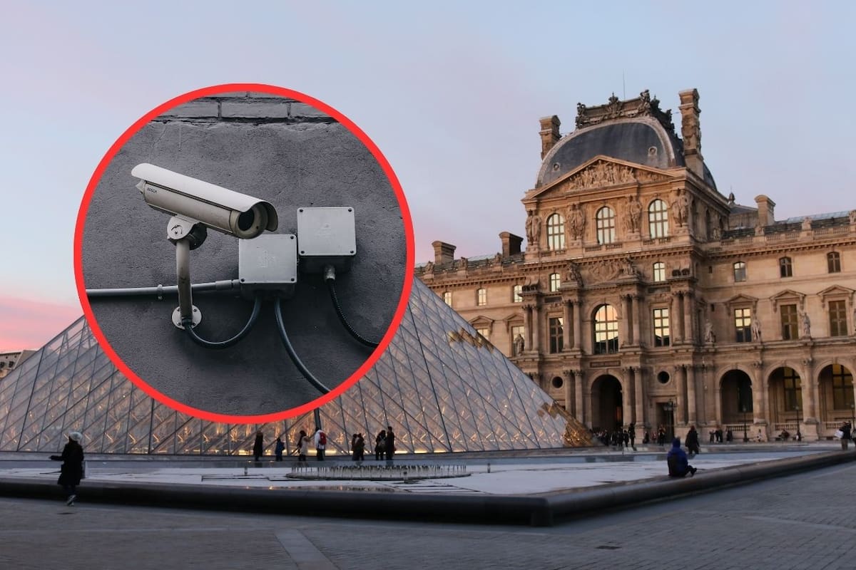 Fallas críticas de seguridad: El balcón sin cámaras que permitió el millonario robo en el Louvre