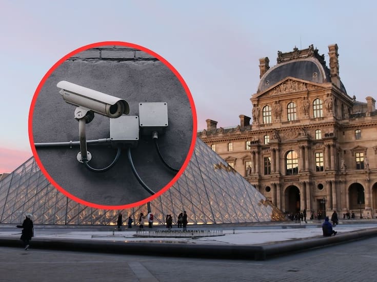 Fallas críticas de seguridad: El balcón sin cámaras que permitió el millonario robo en el Louvre