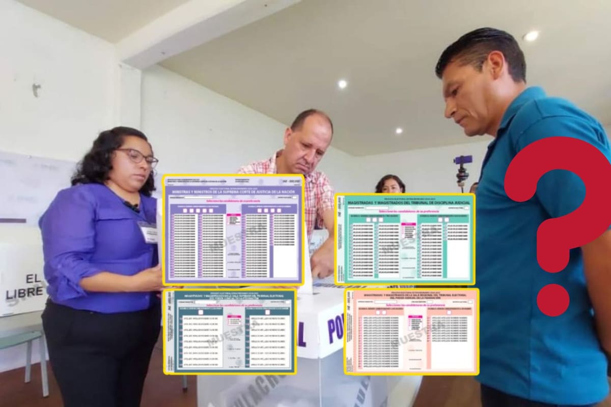 Elecciones 2025: Estos son los tipos de boletas que recibirás el 1 de junio para elegir integrantes del Poder Judicial
