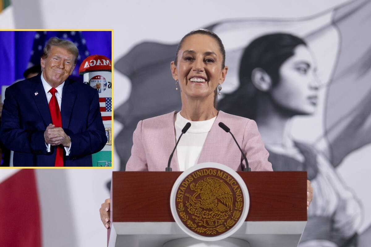 Donald Trump asegura que no quiere afectar a México porque “Sheinbaum es magnífica”, pero defiende aranceles que paralizaron plantas automotrices