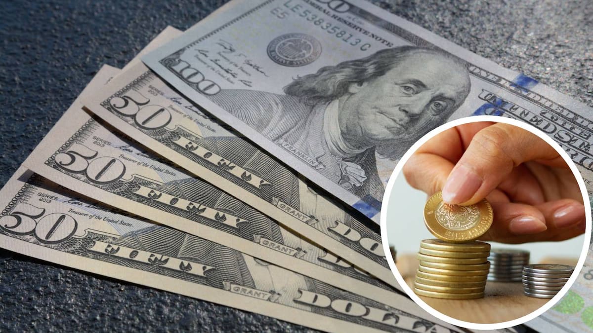 El dólar se aprecia ligeramente frente al peso y así cotiza el tipo de cambio este sábado 1 de noviembre de 2025