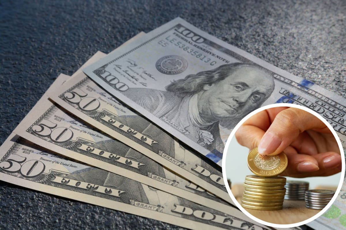 El dólar se aprecia ligeramente frente al peso y así cotiza el tipo de cambio este sábado 1 de noviembre de 2025