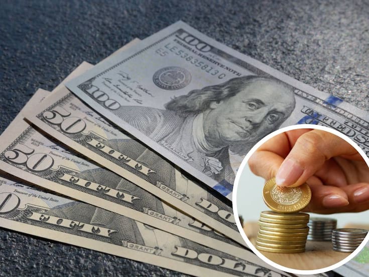 El dólar se aprecia ligeramente frente al peso y así cotiza el tipo de cambio este sábado 1 de noviembre de 2025