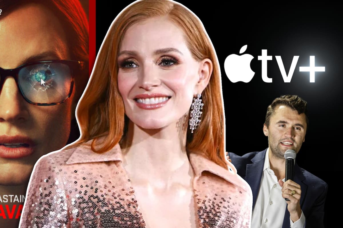 Jessica Chastain lanza dura crítica a Apple TV+ por retrasar su serie “The Savant” tras el asesinato de Charlie Kirk