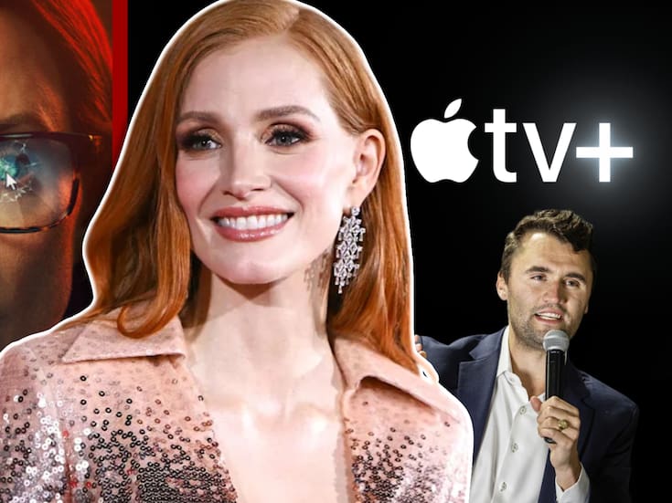 Jessica Chastain lanza dura crítica a Apple TV+ por retrasar su serie “The Savant” tras el asesinato de Charlie Kirk