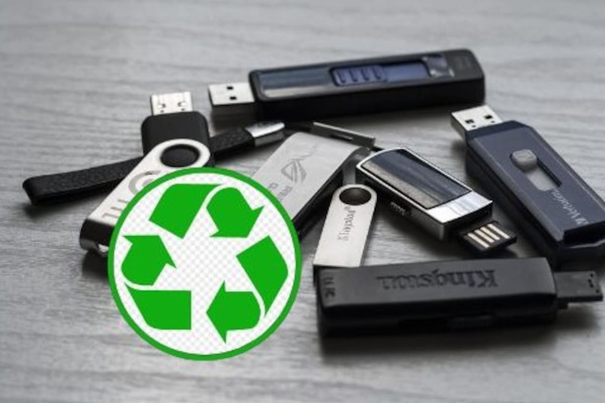 No tires tus viejos USB, ¡mejor aprovéchalos!