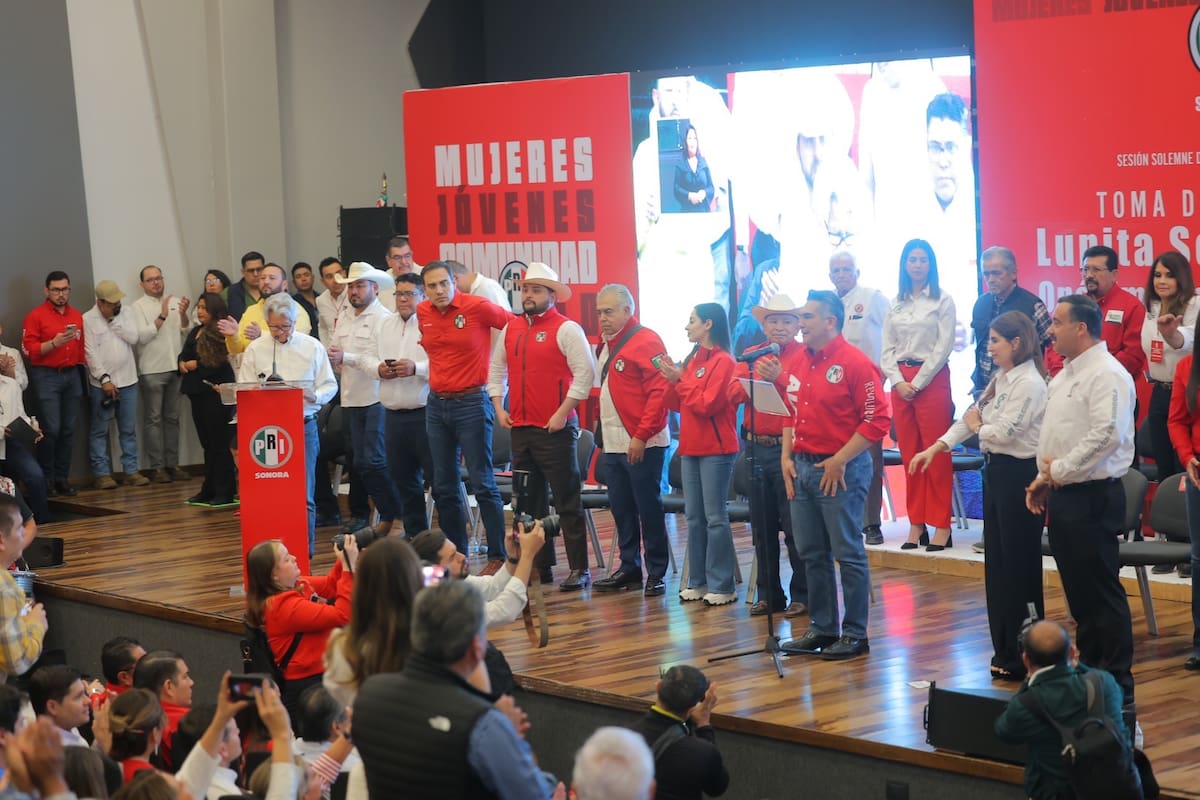 PRI Sonora renueva su dirigencia con Guadalupe Soto y Onésimo Aguilera
Foto: Julio Clark