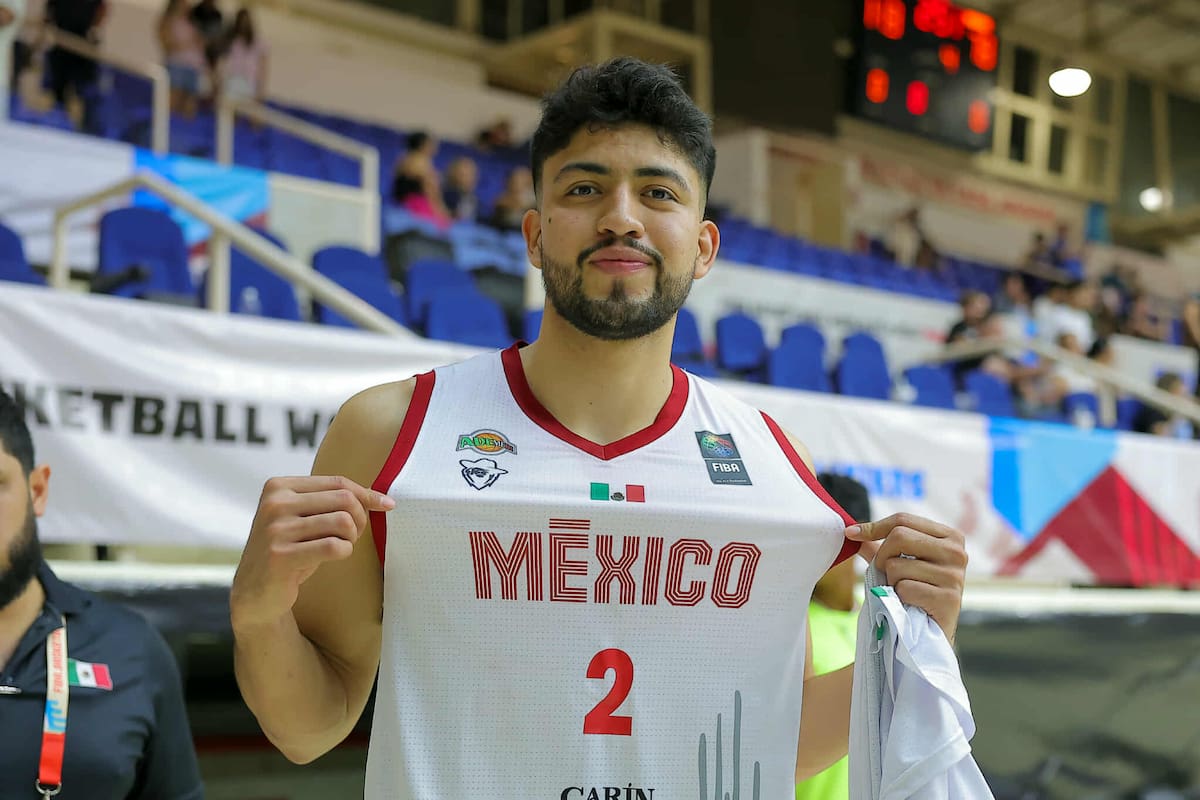 Gael Bonilla, importante en la selección por su producción de puntos, esto durante el torneo preclasificatorio para el mundial de basquetbol 2027. (Foto: Eleazar Escobar)